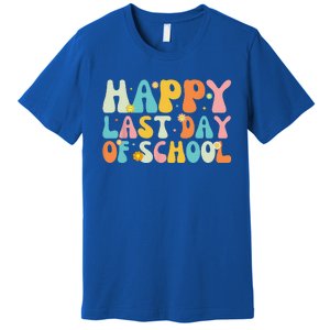 Happy Last Day Of School Teacher Student Graduation Premium T-Shirt