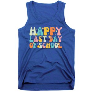 Happy Last Day Of School Teacher Student Graduation Tank Top