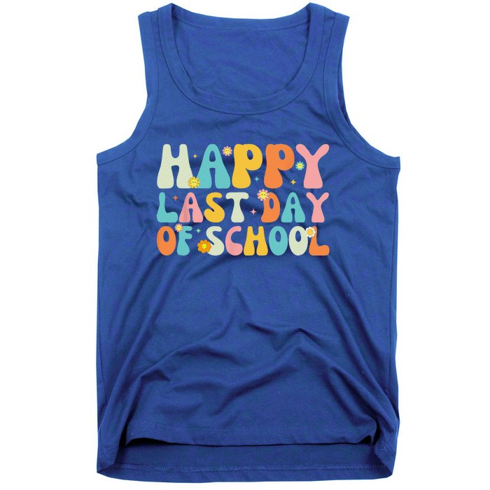 Happy Last Day Of School Teacher Student Graduation Tank Top