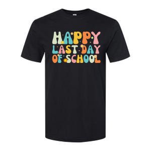 Happy Last Day Of School Teacher Student Graduation Softstyle CVC T-Shirt