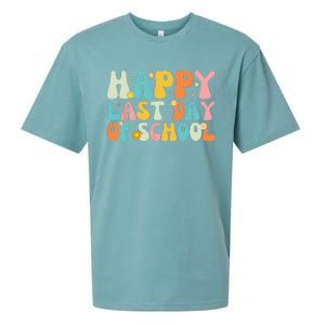 Happy Last Day Of School Teacher Student Graduation Sueded Cloud Jersey T-Shirt