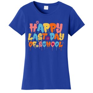 Happy Last Day Of School Teacher Student Graduation Women's T-Shirt