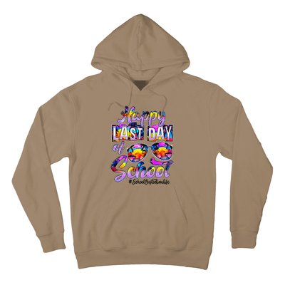 Happy Last Day Of School Sunglasses School Custodian Life Hoodie