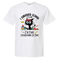 Happy Last Day Of School Teacher Student Graduation Garment-Dyed Heavyweight T-Shirt