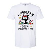 Happy Last Day Of School Teacher Student Graduation Softstyle CVC T-Shirt