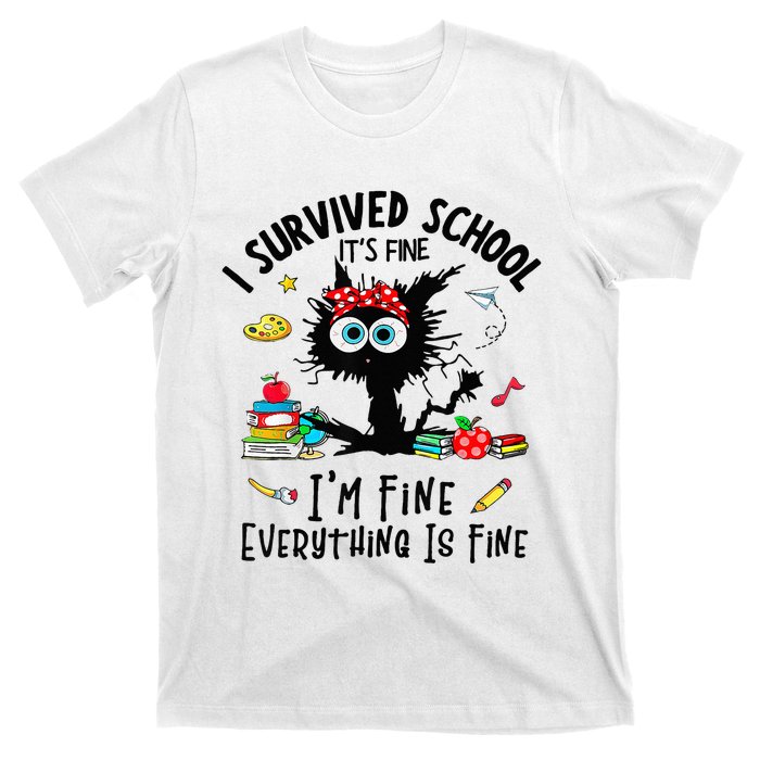 Happy Last Day Of School Teacher Student Graduation T-Shirt