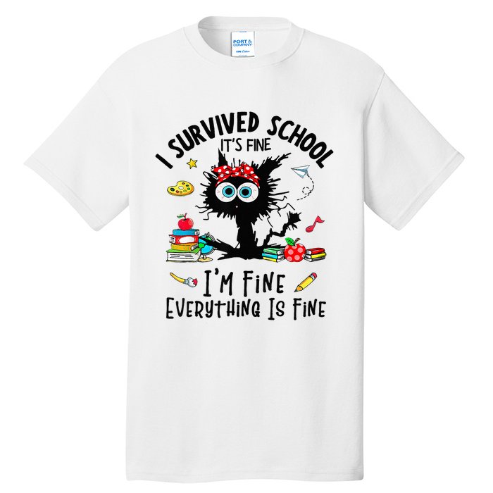 Happy Last Day Of School Teacher Student Graduation Tall T-Shirt