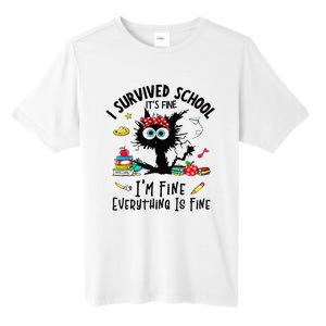 Happy Last Day Of School Teacher Student Graduation Tall Fusion ChromaSoft Performance T-Shirt