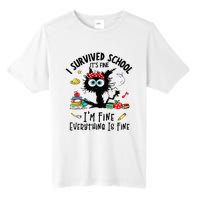 Happy Last Day Of School Teacher Student Graduation Tall Fusion ChromaSoft Performance T-Shirt