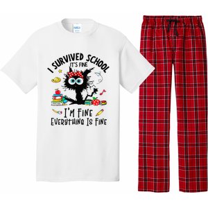 Happy Last Day Of School Teacher Student Graduation Pajama Set