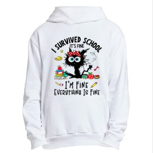 Happy Last Day Of School Teacher Student Graduation Urban Pullover Hoodie