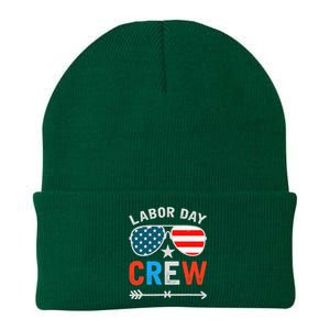 Happy Labor Day Crew Patriot Happy Labor Day Knit Cap Winter Beanie