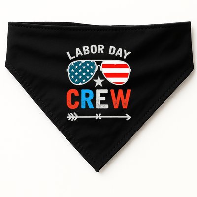 Happy Labor Day Crew Patriot Happy Labor Day USA-Made Doggie Bandana