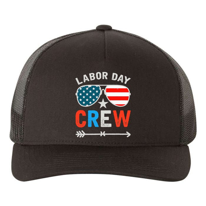 Happy Labor Day Crew Patriot Happy Labor Day Yupoong Adult 5-Panel Trucker Hat