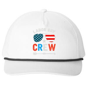 Happy Labor Day Crew Patriot Happy Labor Day Snapback Five-Panel Rope Hat