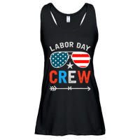 Happy Labor Day Crew Patriot Happy Labor Day Ladies Essential Flowy Tank