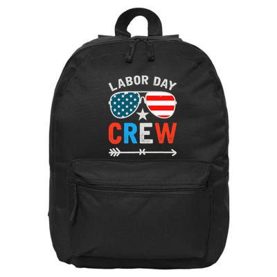 Happy Labor Day Crew Patriot Happy Labor Day 16 in Basic Backpack