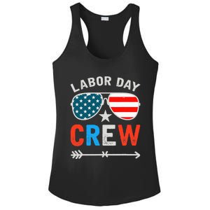 Happy Labor Day Crew Patriot Happy Labor Day Ladies PosiCharge Competitor Racerback Tank