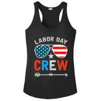 Happy Labor Day Crew Patriot Happy Labor Day Ladies PosiCharge Competitor Racerback Tank