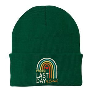 Happy Last Day Of School Teacher Student Graduation Knit Cap Winter Beanie