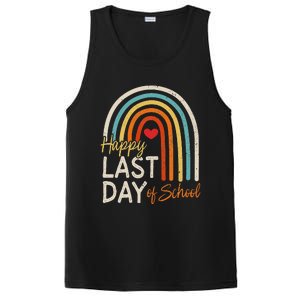 Happy Last Day Of School Teacher Student Graduation PosiCharge Competitor Tank