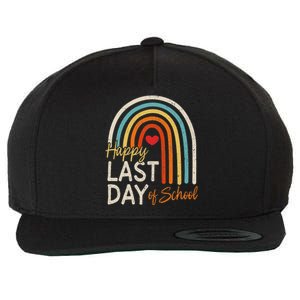 Happy Last Day Of School Teacher Student Graduation Wool Snapback Cap