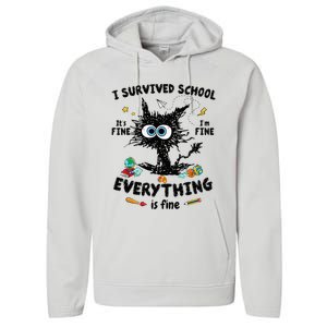 Happy Last Day Of School Teacher Student Graduation Performance Fleece Hoodie