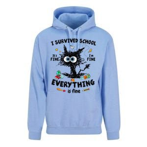 Happy Last Day Of School Teacher Student Graduation Unisex Surf Hoodie