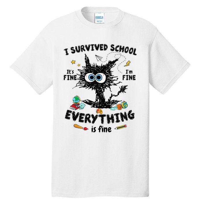 Happy Last Day Of School Teacher Student Graduation Tall T-Shirt