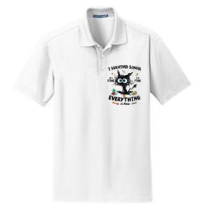 Happy Last Day Of School Teacher Student Graduation Dry Zone Grid Polo