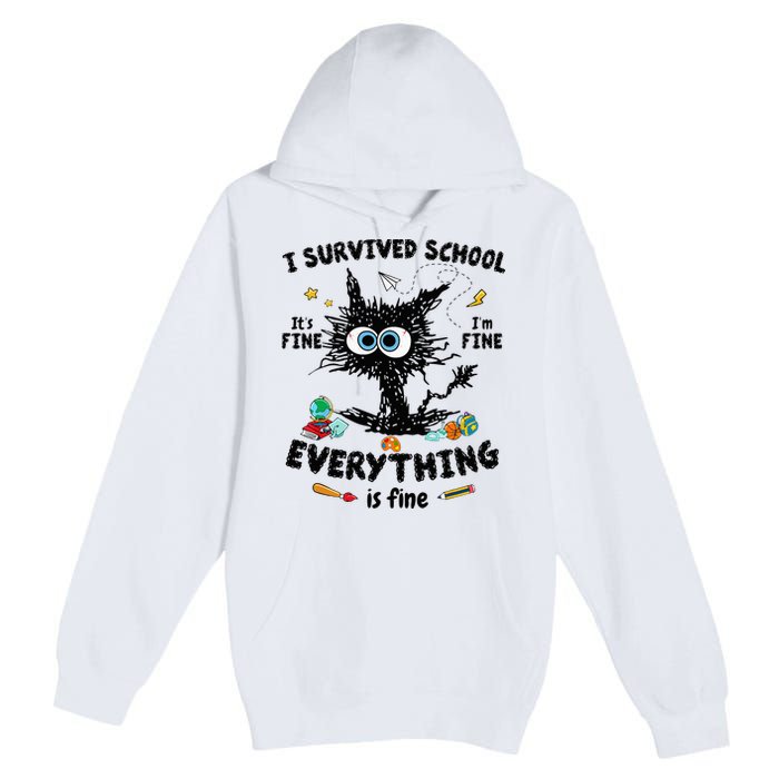 Happy Last Day Of School Teacher Student Graduation Premium Pullover Hoodie