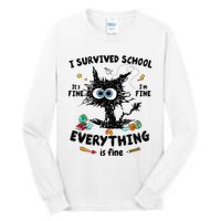 Happy Last Day Of School Teacher Student Graduation Tall Long Sleeve T-Shirt