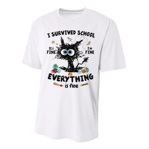 Happy Last Day Of School Teacher Student Graduation Performance Sprint T-Shirt