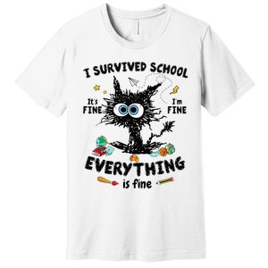 Happy Last Day Of School Teacher Student Graduation Premium T-Shirt