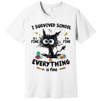 Happy Last Day Of School Teacher Student Graduation Premium T-Shirt