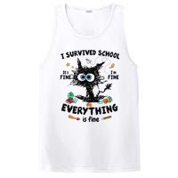 Happy Last Day Of School Teacher Student Graduation PosiCharge Competitor Tank