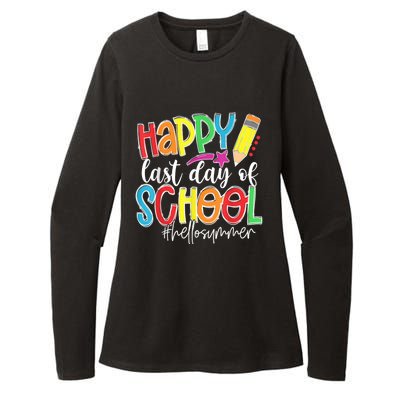 Happy Last Day Of School Teacher Graduation Last Day Womens CVC Long Sleeve Shirt