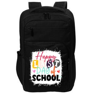 Happy Last Day Of School Teacher & Kids LAST DAY OF SCHOOL Impact Tech Backpack