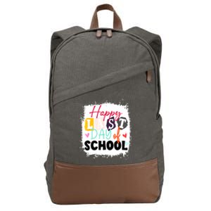 Happy Last Day Of School Teacher & Kids LAST DAY OF SCHOOL Cotton Canvas Backpack