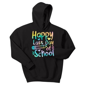 Happy Last Day Of School Students  Funny Summer Beak Kids Hoodie