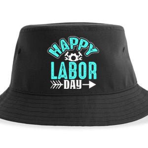 Happy Labor Day Gift Sustainable Bucket Hat