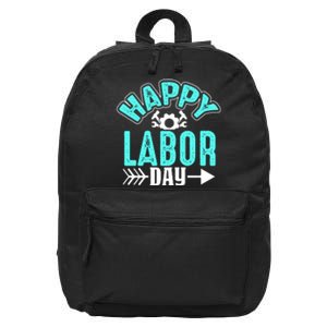 Happy Labor Day Gift 16 in Basic Backpack