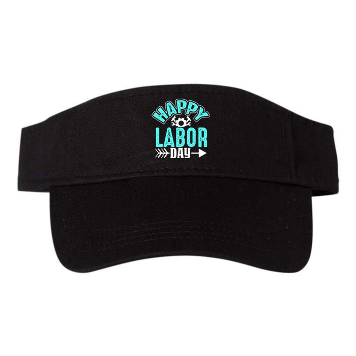 Happy Labor Day Gift Valucap Bio-Washed Visor