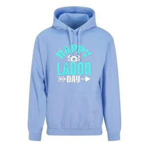 Happy Labor Day Gift Unisex Surf Hoodie