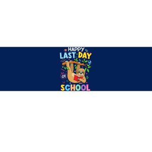 Happy Last Day Of School Teacher Cute Sloth Graduation Gift Bumper Sticker