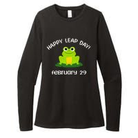 Happy Leap Day Year 2024 February 29th Funny Frog lovers Womens CVC Long Sleeve Shirt