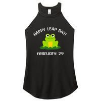 Happy Leap Day Year 2024 February 29th Funny Frog lovers Women’s Perfect Tri Rocker Tank