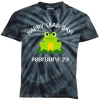 Happy Leap Day Year 2024 February 29th Funny Frog lovers Kids Tie-Dye T-Shirt