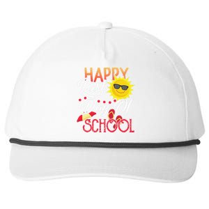 Happy Last Day Of School Teacher Student Graduation Summer Cute Snapback Five-Panel Rope Hat