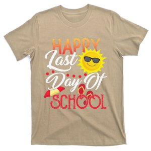 Happy Last Day Of School Teacher Student Graduation Summer Cute T-Shirt